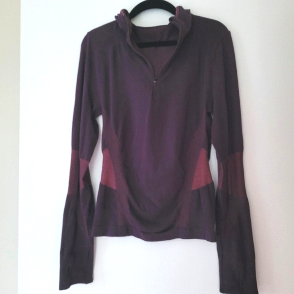 BAMBOO Long Sleeve BAM Hooded Long Sleeve Large